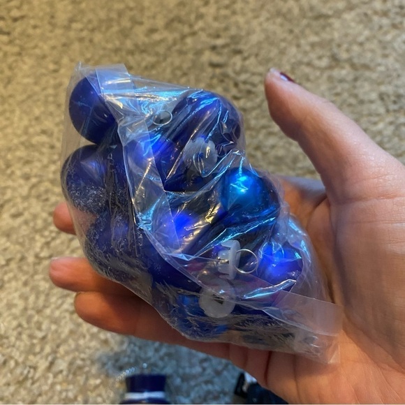 Baltimore Ravens Christmas Ornament Bundle Lot Santa Gnome Snowman Balls Blue - Picture 8 of 8